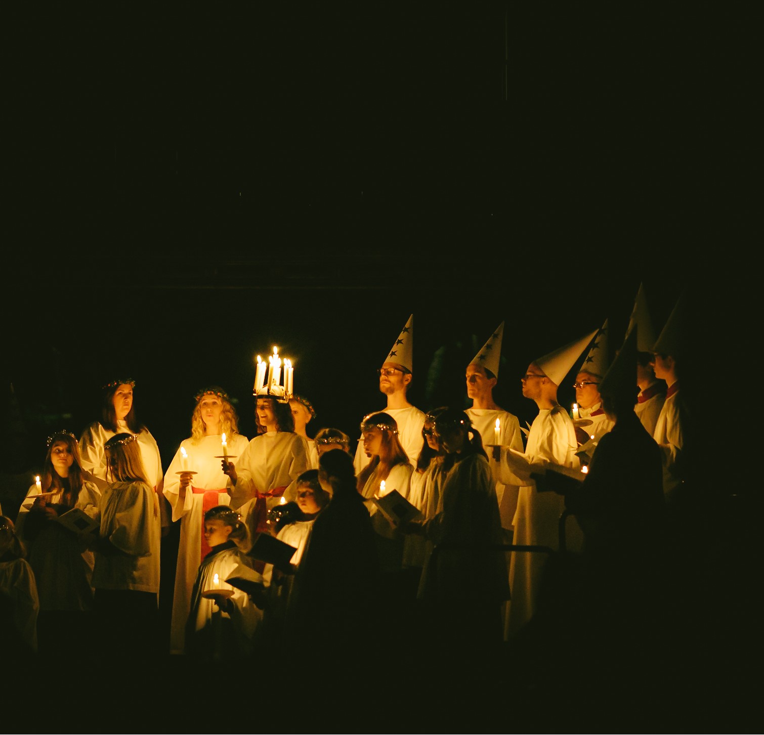 Sankta Lucia at Hexham Abbey 2024